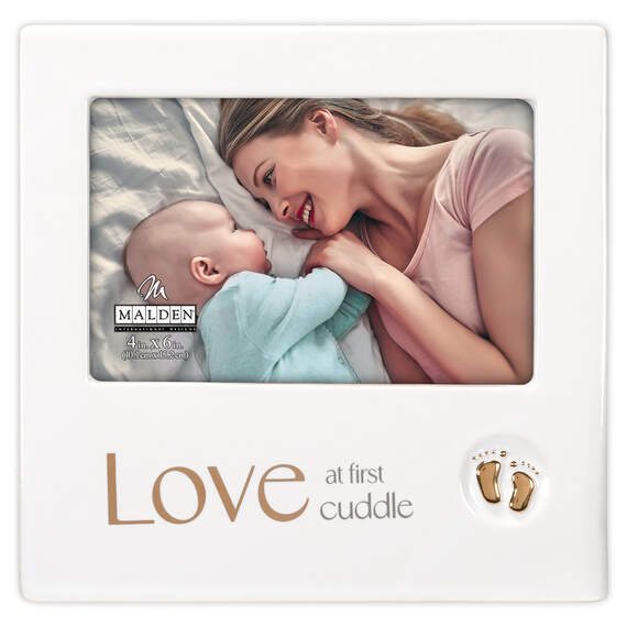 4x6 Love at First Cuddle Ceramic Picture Frame – Steve's Hallmark
