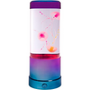 Lumina Jelly Fish Mood Lamp with LED Lights 9" Metallic