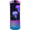 Lumina Jelly Fish Mood Lamp with LED Lights 9" Metallic
