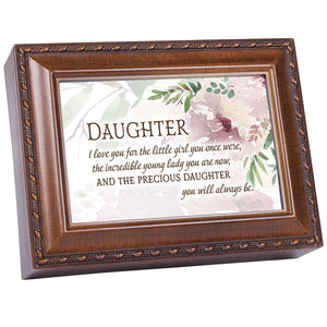 Daughter I Love You For The Little Girl You Once Were Music Box