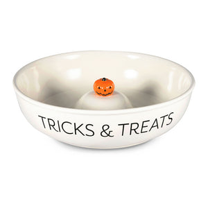 Hallmark Tricks and Treats Ceramic Serving Bowl