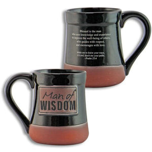 Man of Wisdom Teach Me Your Paths 18 Oz. Ceramic Mug