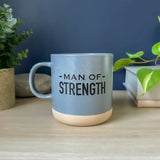 Man of Strength the Lord is My Strength 18 Oz. Mug