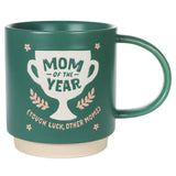Hallmark Mom of the Year Trophy Green Mug, 16 oz.