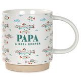 Hallmark Papa A Reel Keeper Funny Mug, 16 oz.