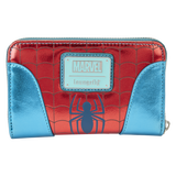 Loungefly Marvel Metallic Spider-Man Zip Around Wallet