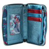 Loungefly Marvel Metallic Spider-Man Zip Around Wallet