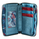 Loungefly Marvel Metallic Spider-Man Zip Around Wallet