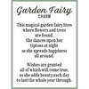  Magical Garden Fairy Token Charm 1.5"
