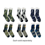 Men's Mythical Forest Thermal Slipper Socks