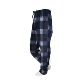 Men's Royal Plaid Fleece PJ Bottoms