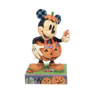 Mickey Pumpkin Costume Figurine