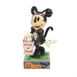 Minnie Black Cat Costume Figurine