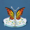 Glass Baron Monarch Butterfly Glass Figurine
