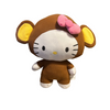 6" Sanrio Hello Kitty Disguised in Monkey Costume Stuffed Plush