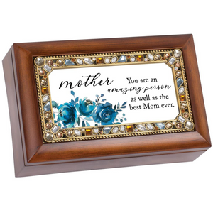 Mother You Are An Amazing Person As Well As The Best Mom Ever Jeweled Music Box