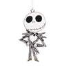 Disney Tim Burton's The Nightmare Before Christmas Jack Skellington Moving Metal Hallmark Ornament