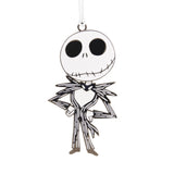 Disney Tim Burton's The Nightmare Before Christmas Jack Skellington Moving Metal Hallmark Ornament