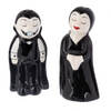 Mr. & Mrs. Dracula Vampire Couple Magnetic Salt & Pepper Shaker (Set of 2)