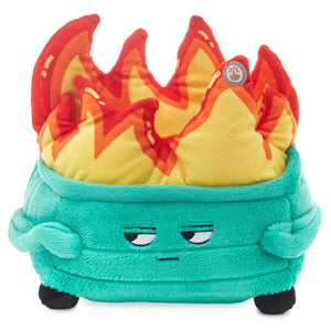 Hallmark Dumpster Fire Plush With Sound and Motion, 9.75"