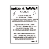 Music is Forever Charm