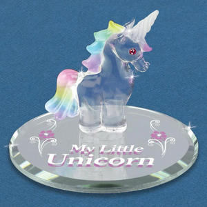 Glass Baron My Little Unicorn Glass Figurine