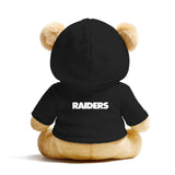 NFL Raiders Plush Bear Microwavable and Coolable Warm Pals Stuffed Animal with Lavender Scent