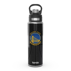 Tervis NBA® Golden State Warriors Leather 24 Oz. Wide Mouth Water Bottle with Deluxe Spout Lid