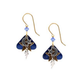 Silver Forest Starstruck Night Sky Dangle Earrings