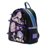 Loungefly Netflix KPop Demon Hunters Mini Backpack with Photo Card Charm