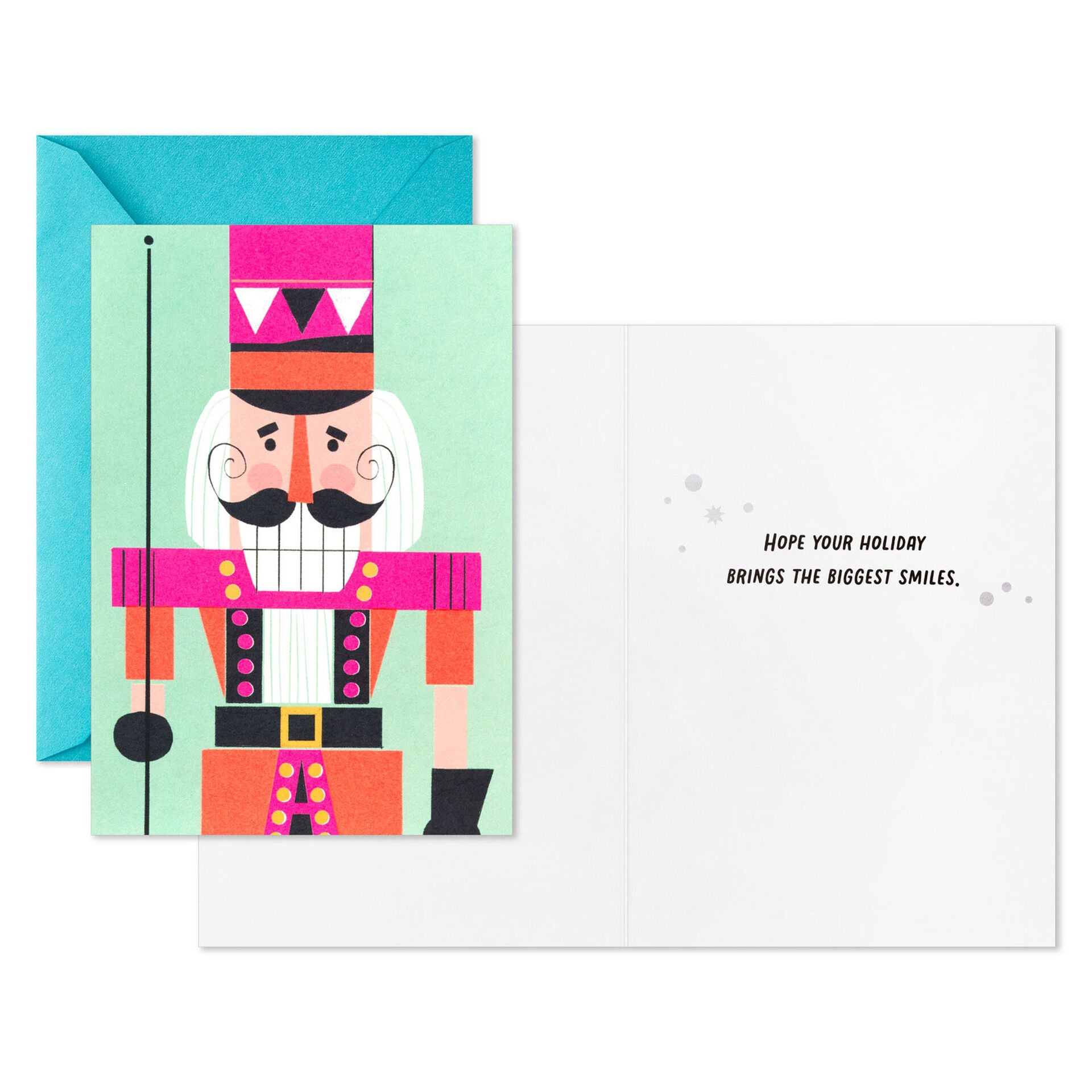 Hallmark Neon Nutcracker Boxed Christmas Cards, Pack of 16 Steve's
