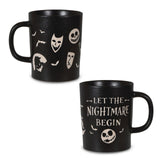 Hallmark Disney Tim Burton's The Nightmare Before Christmas Let The Nightmare Begin Mug, 16.5 oz.