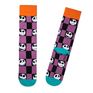 Hallmark Disney Tim Burton's The Nightmare Before Christmas Jack Faces Crew Socks