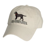 Old Guys Rule Hat Baseball Cap Black Lab Dog Ready, Willing and Able