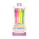 Yummy Yummy Scented Neon Gel Pens Set of 6