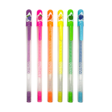 Yummy Yummy Scented Neon Gel Pens Set of 6