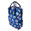 Loungefly One Piece 25th Anniversary Straw Hat Pirates All-Over Print Nylon Full-Size Backpack