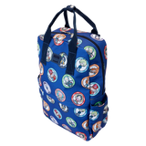 Loungefly One Piece 25th Anniversary Straw Hat Pirates All-Over Print Nylon Full-Size Backpack