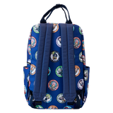 Loungefly One Piece 25th Anniversary Straw Hat Pirates All-Over Print Nylon Full-Size Backpack