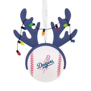Hallmark MLB Los Angeles Dodgers™ Reindeer Baseball Hallmark Ornament