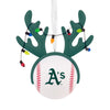Hallmark MLB Oakland Athletics™ Reindeer Baseball Hallmark Ornament