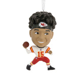 Hallmark NFL Kansas City Chiefs Patrick Mahomes II Bobblehead Hallmark Ornament
