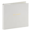 Hallmark Oh Baby Gray Linen Textured Photo Album