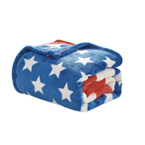 Old Glory American Flag Single Layer Blanket