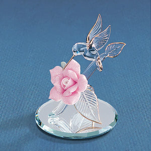 Hummingbird on Small Branch Figurine