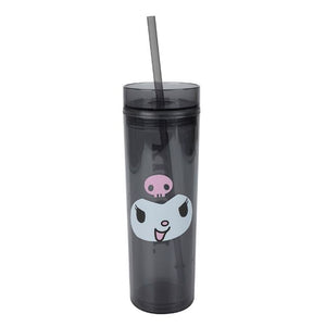 Kuromi 16 Oz. Slim Acrylic Travel Cup with Straw