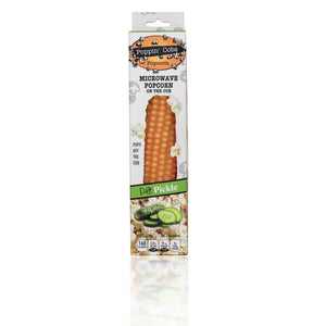 Popcorn on the Cob with Dill Pickle Seasoning 2.8 Oz.