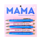 Set of 5 Mama Pens