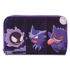 Loungefly Pokémon Gastly Evolutions Zip Around Wallet