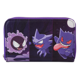 Loungefly Pokémon Gastly Evolutions Zip Around Wallet